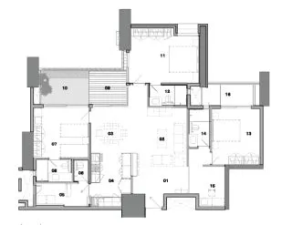Sobha Sienna 3 BHK floor plan, Sarjapur Bangalore